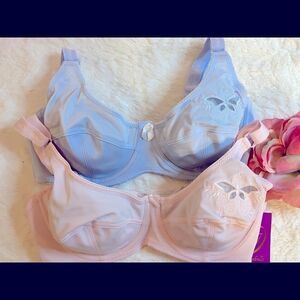 💥Isabella assorted lace embroidery floral Bras36C